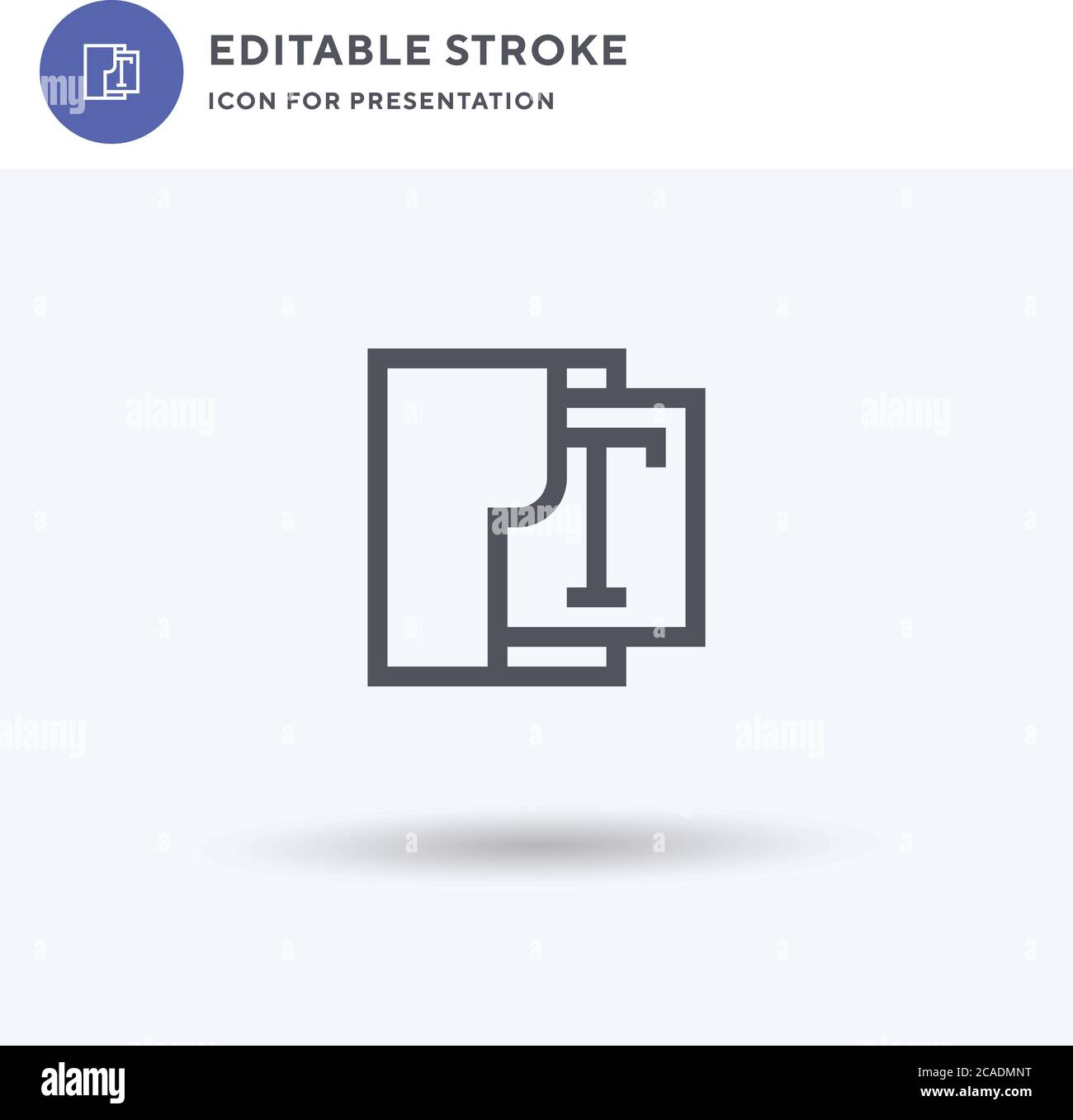 Typ Symbol Vektor, gefüllt flache Zeichen, solides Piktogramm isoliert auf weiß, Logo Illustration. Geben Sie das Symbol für die Präsentation ein. Stock Vektor