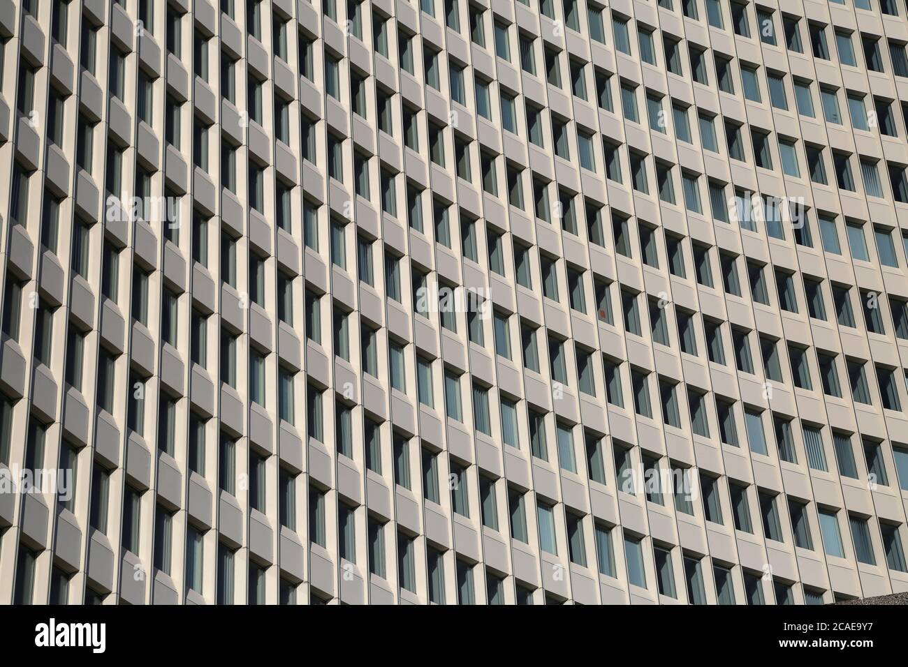 Euler-Hermes Wolkenkratzer kurz vor dem Abriss, Hamburg Bahrenfeld, Deutschland Stockfoto