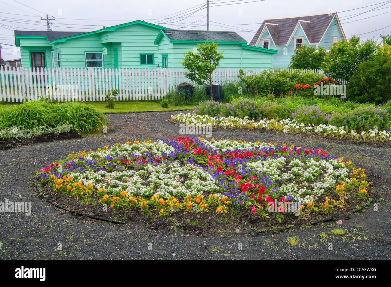 Bonavista botanische Gärten, Bonavista, Neufundland und Labrador NL, Kanada Stockfoto