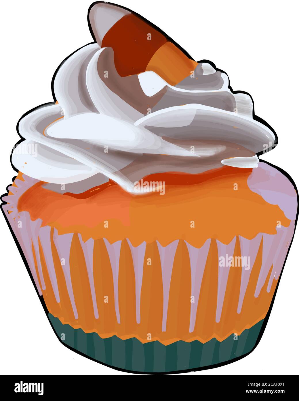 Illustration Of A Cupcake Stockfotos Und Bilder Kaufen Alamy