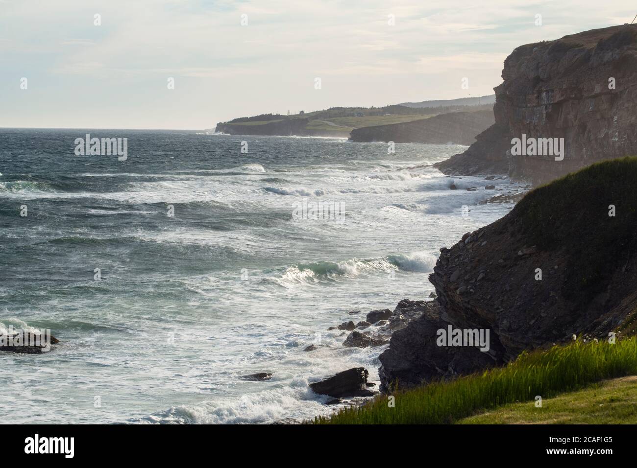 Port au Port Coast, Campbells Creek, Neufundland und Labrador NL, Kanada Stockfoto