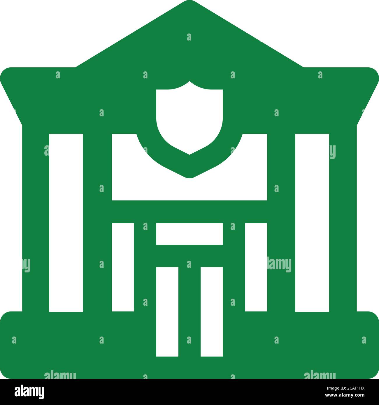 Hauptquartier, Symbol Polizeiwache. Perfekte Verwendung für Printmedien, Web, Stock-Bilder, kommerzielle Nutzung oder jede Art von Design-Projekt. Stock Vektor