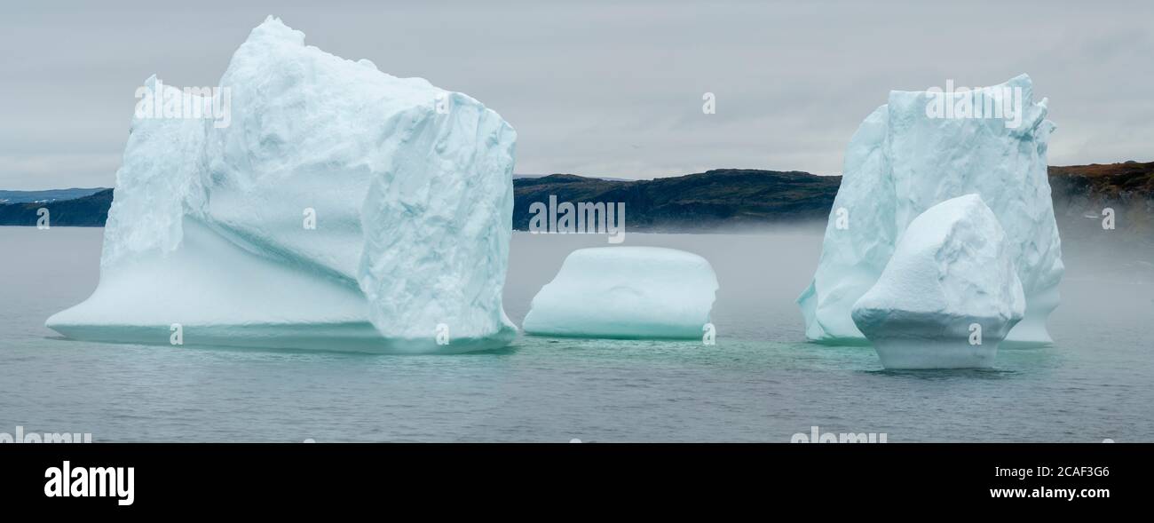 Giant Eisberg, Goose Cove, Neufundland und Labrador NL, Kanada Stockfoto