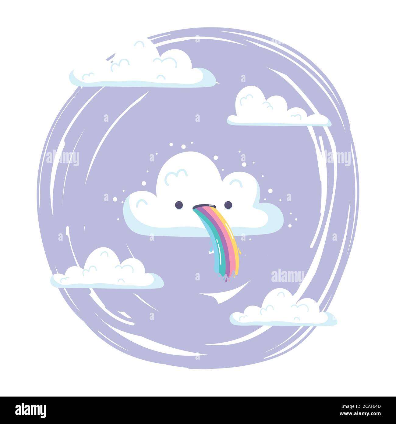 Wolken-Wanduhr Im Niedlichen Design - Leise Quarzuhr Für Kinderzimmer & Wohnbereich