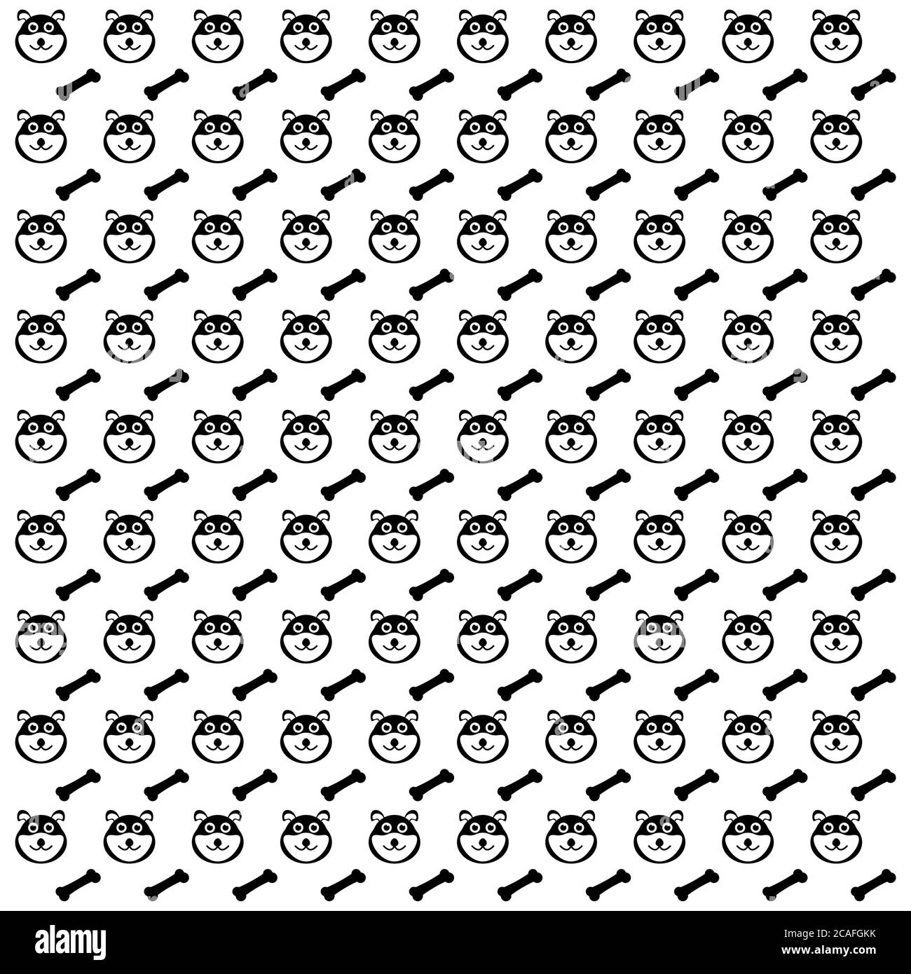 Tier nahtlose Muster Hintergrund.Bunte Tapete Vektor Illustration und gut für den Druck Stock Vektor