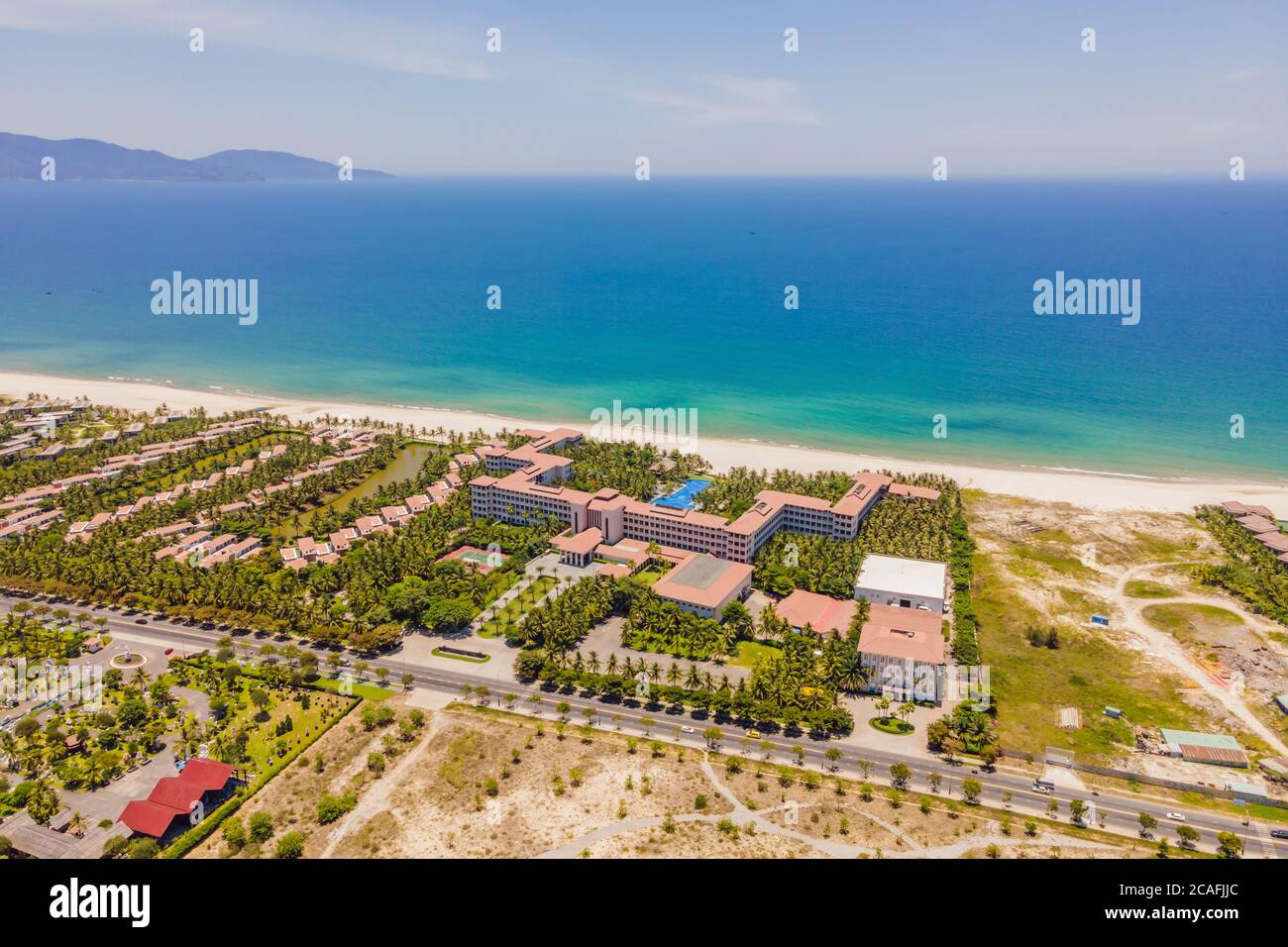 Blick von den Marmorbergen, Da Nang, Vietnam Stockfoto