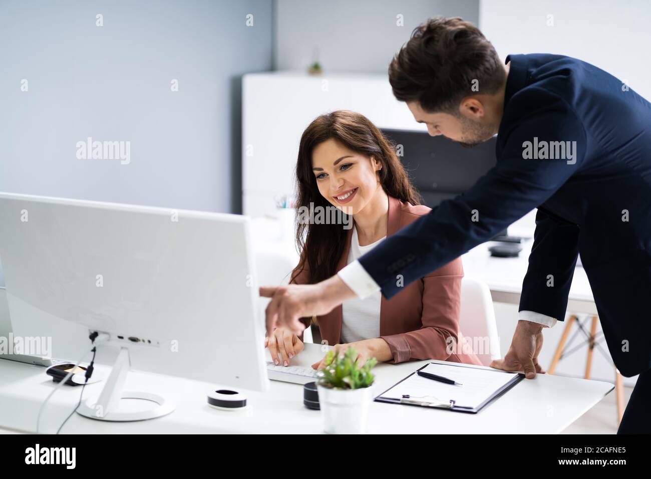 Geschäftsprozessmanagement Und Überprüfung Des Auditors Stockfoto