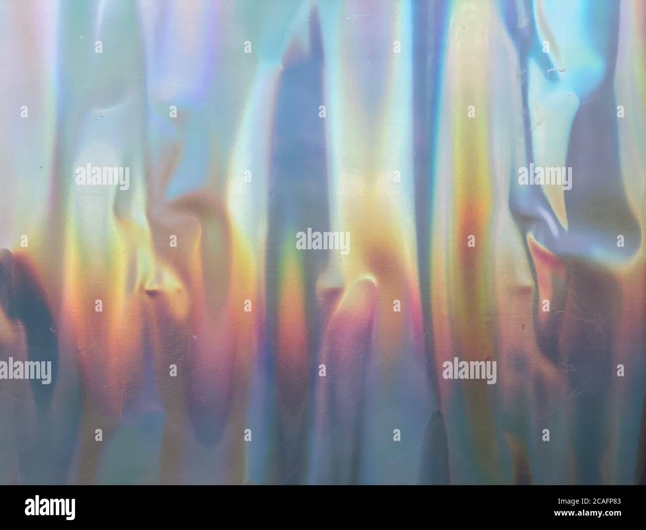 Holographische rainbow Folie Zusammenfassung Hintergrund Stockfoto