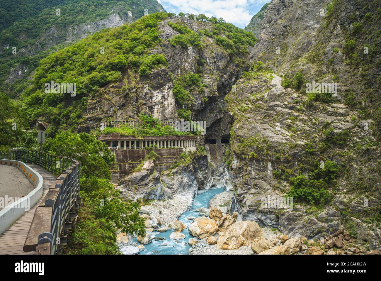 Landschaft des Taroko-Nationalparks in Hualien, Taiwan Stockfoto