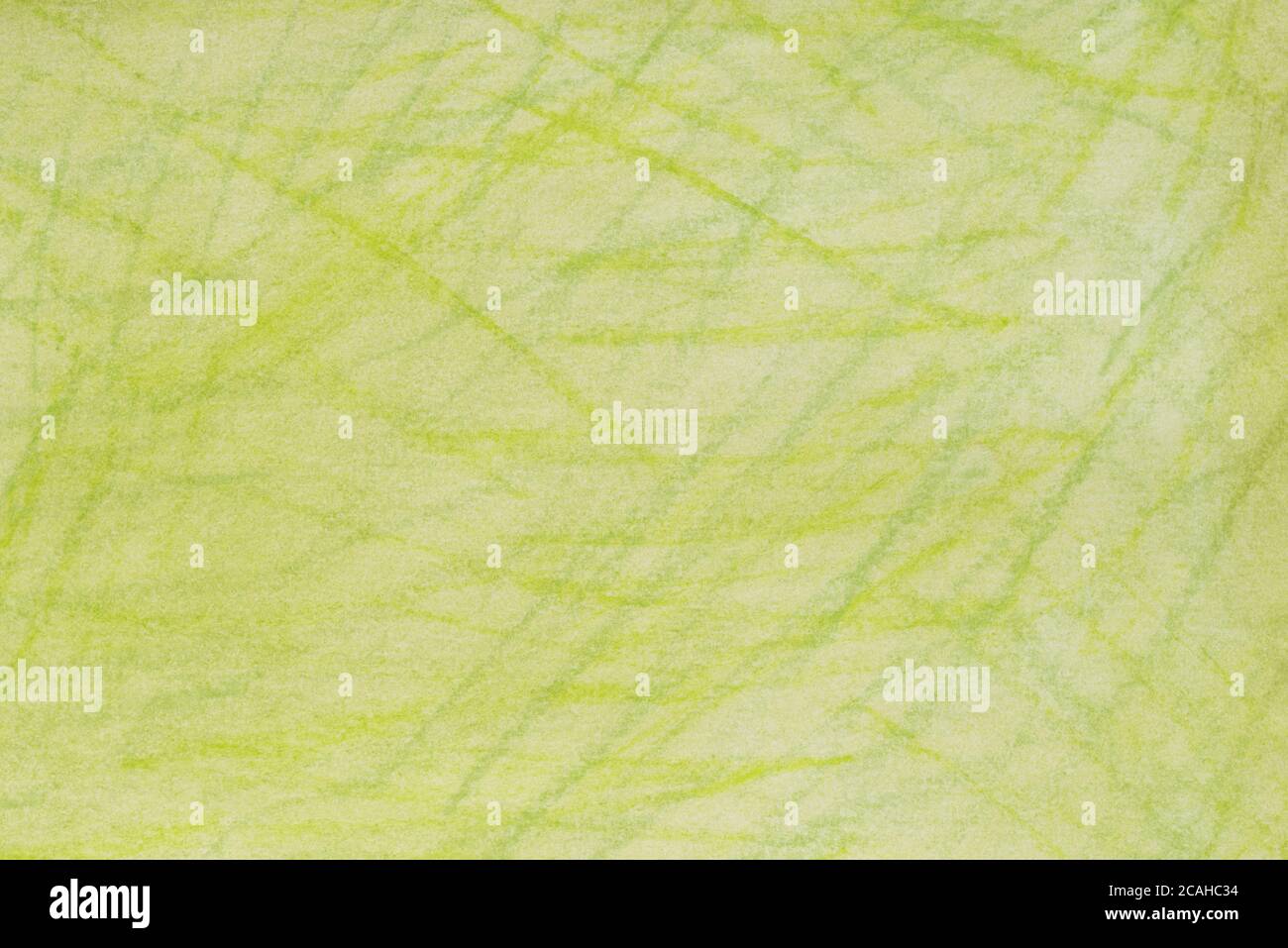 Grüne Farbe Pastell Buntstift Zeichnung Papier Hintergrund Textur Stockfoto