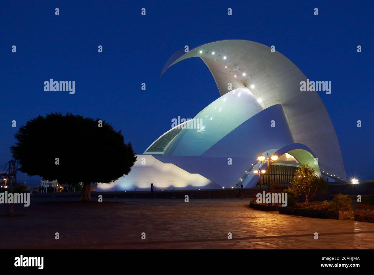 Auditorio Adan García en Tenerife, Kanarische Inseln, Spanien. Stockfoto