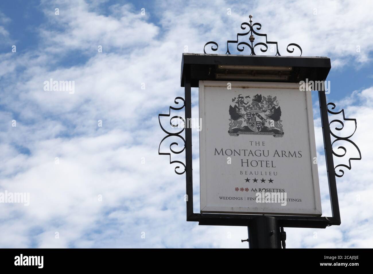 Beaulieu Village, New Forest, Hampshire, England, Großbritannien, August 2020 Stockfoto