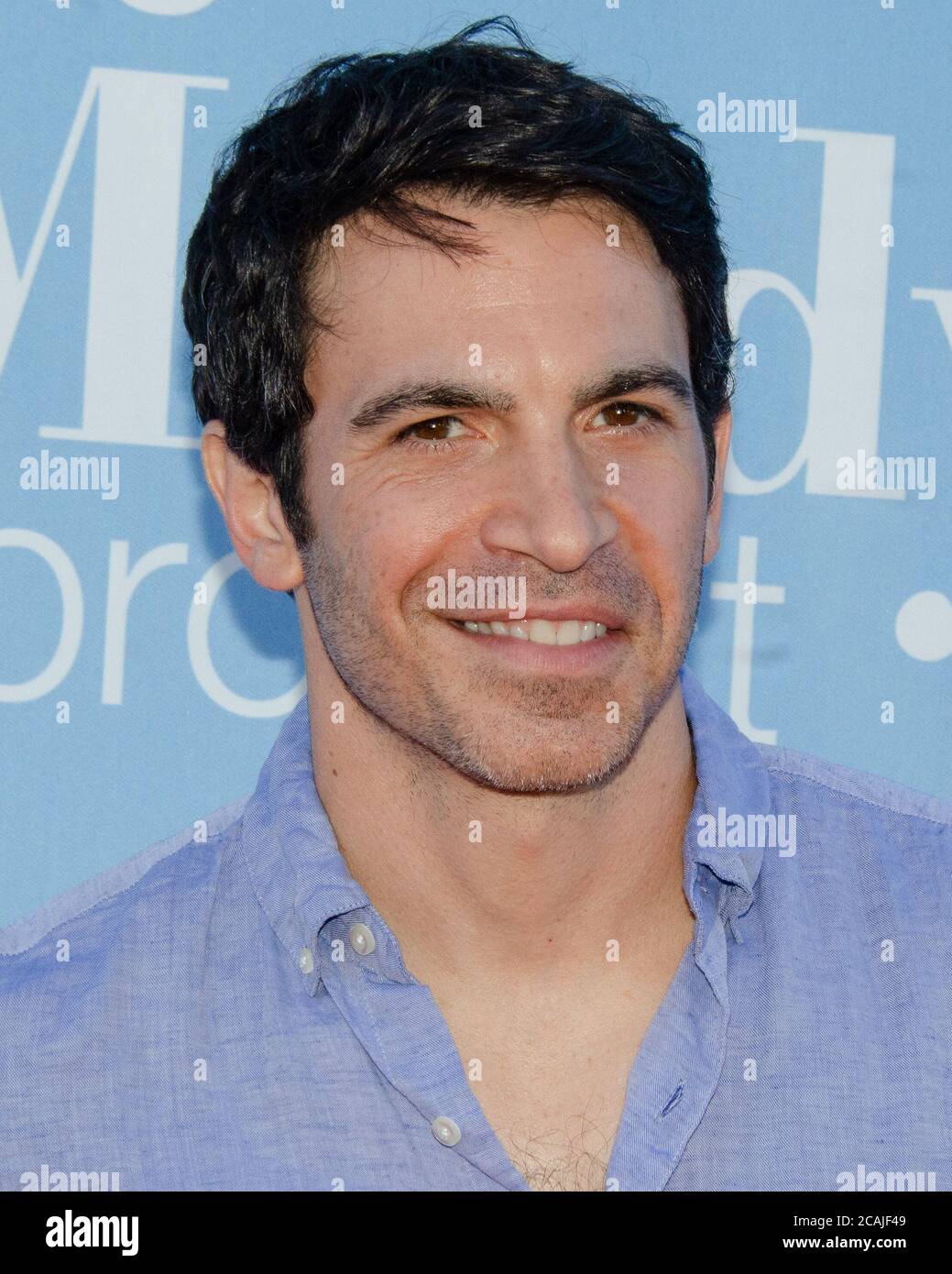 26. August 2012, Santa Monica, California, USA: Chris Messina besucht die New FOX Tuesday Screening-Veranstaltung mit Live-Fragen und ANTWORTEN auf der breiten Bühne. (Bild: © Billy Bennight/ZUMA Wire) Stockfoto