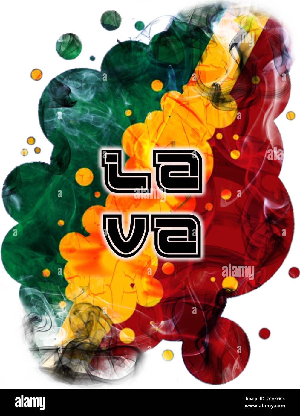 Lava Resorts Stockfoto