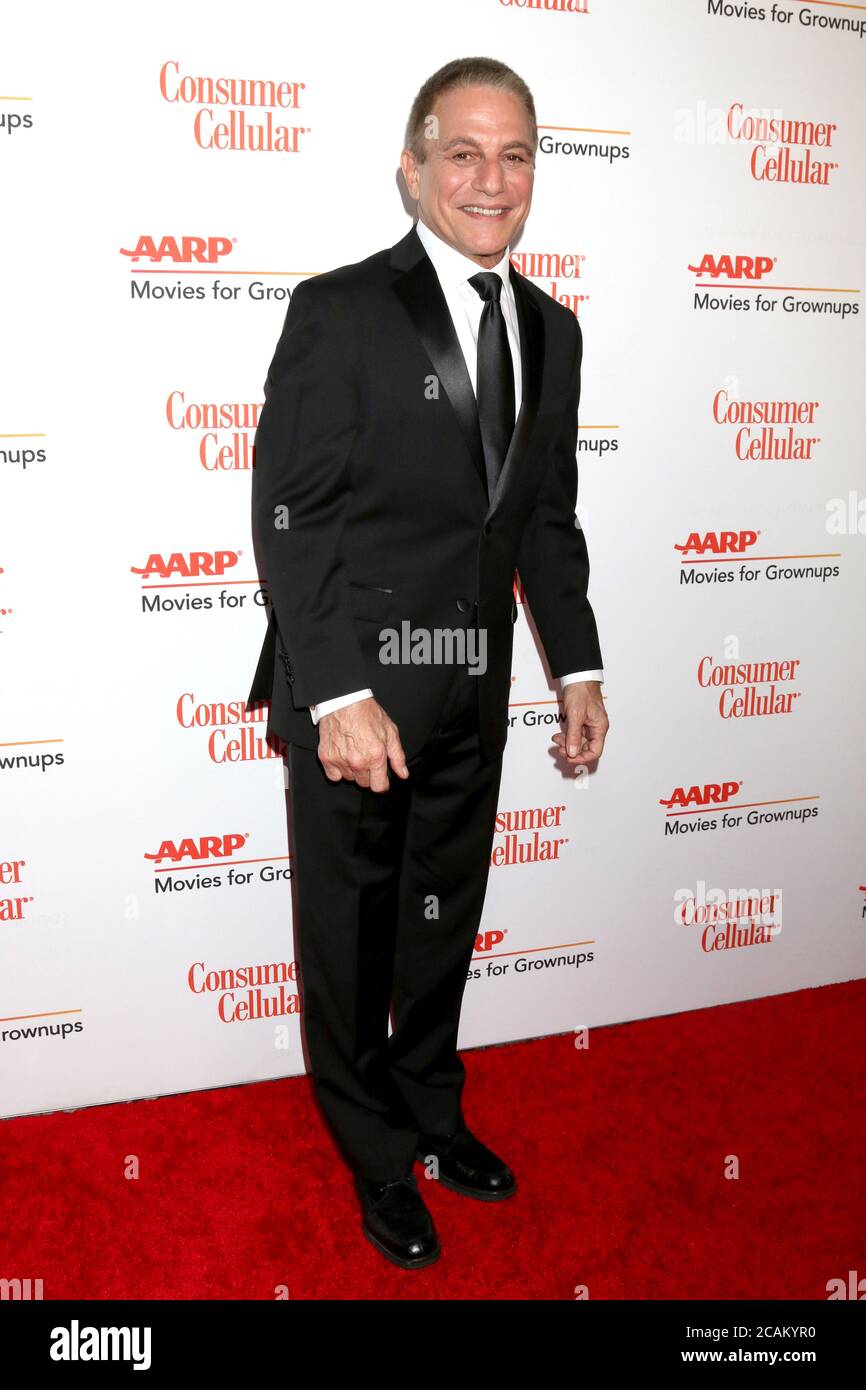 LOS ANGELES - JAN 11: Tony Danza bei den AARP Movies for Grownups 2020 im Beverly Wilshire Hotel am 11. Januar 2020 in Beverly Hills, CA Stockfoto