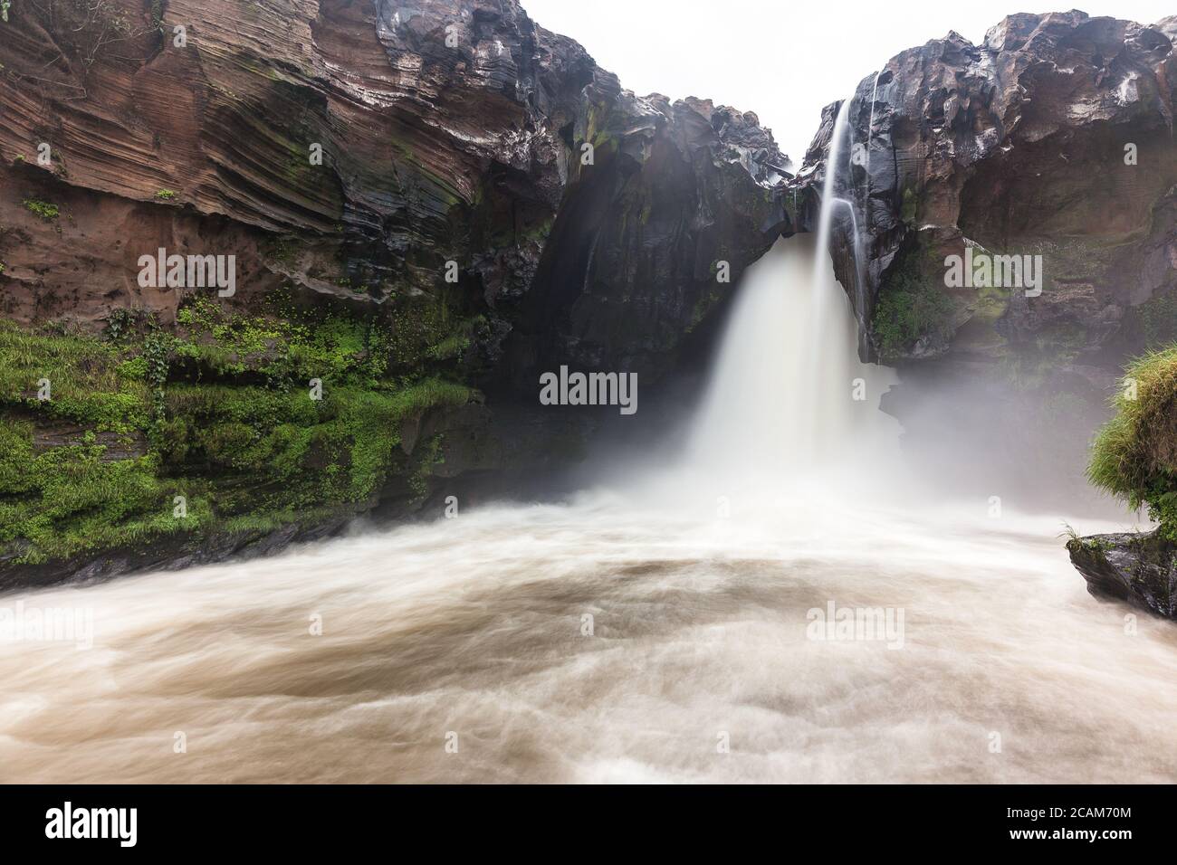 Prata's Waterfall - Carolina, Maranhao, Brasilien Stockfoto