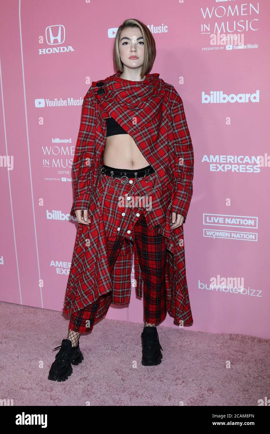 LOS ANGELES - DEZ 12: Evie Irie beim Billboard Women in Music Event 2019 im Hollywood Palladium am 12. Dezember 2019 in Los Angeles, CA Stockfoto
