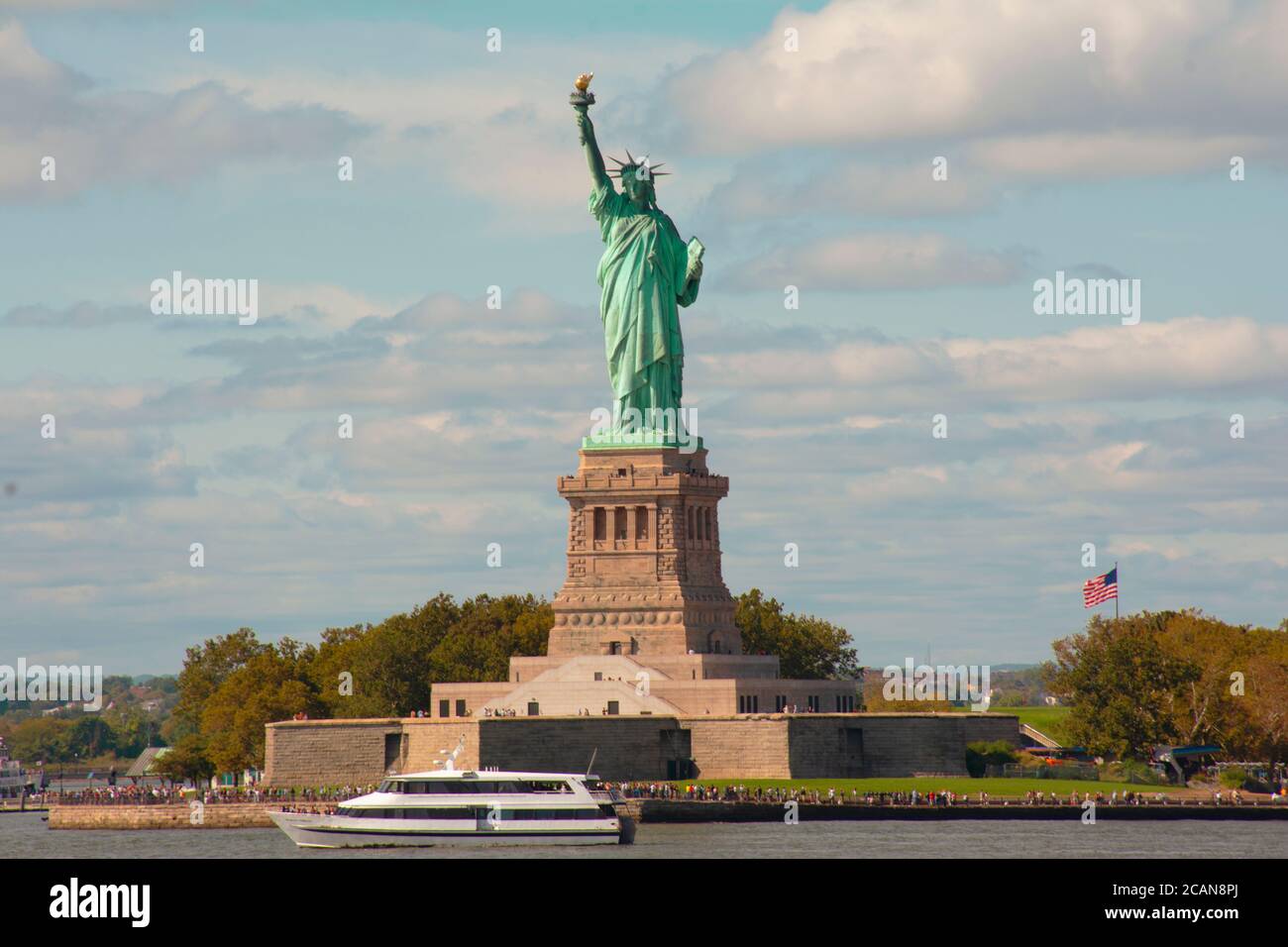 Estatua de la libertad New York Stockfoto