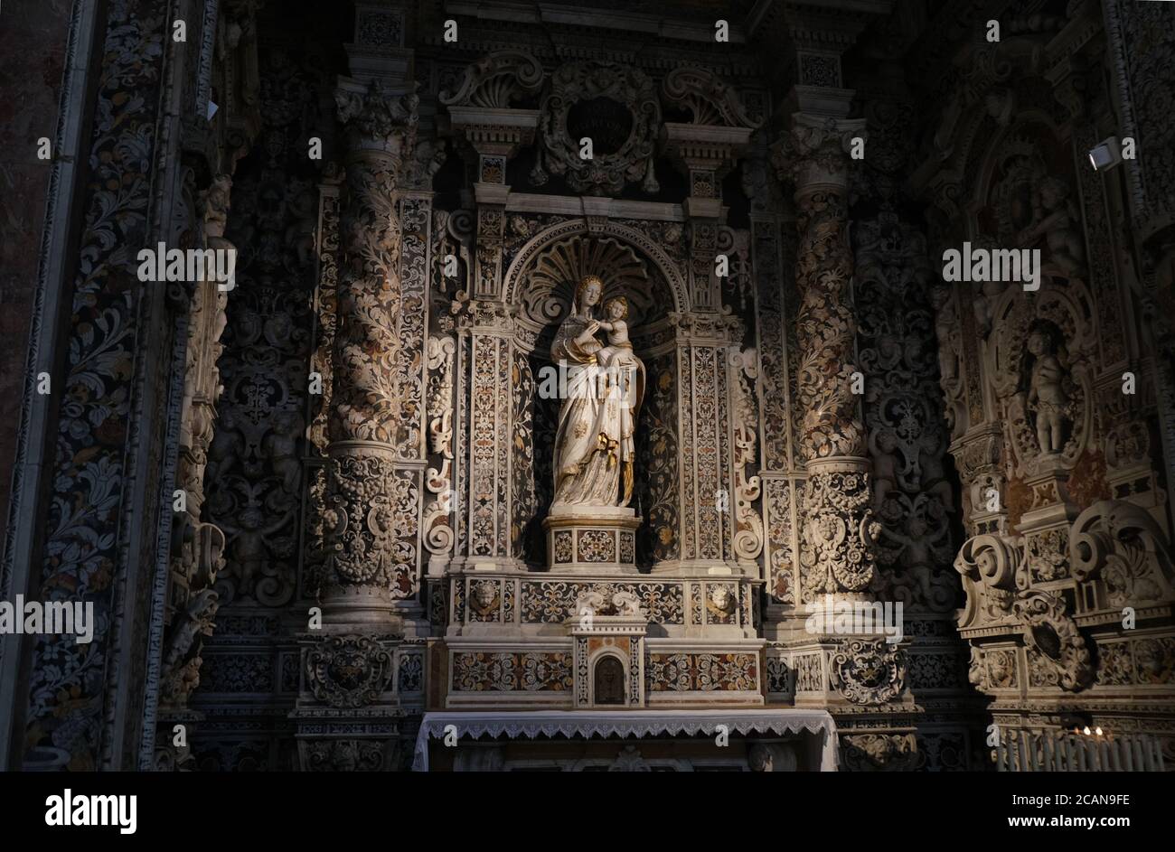 Palermo Duomo di Chiesa di San Giuseppe dei Padri Teatini Stockfoto