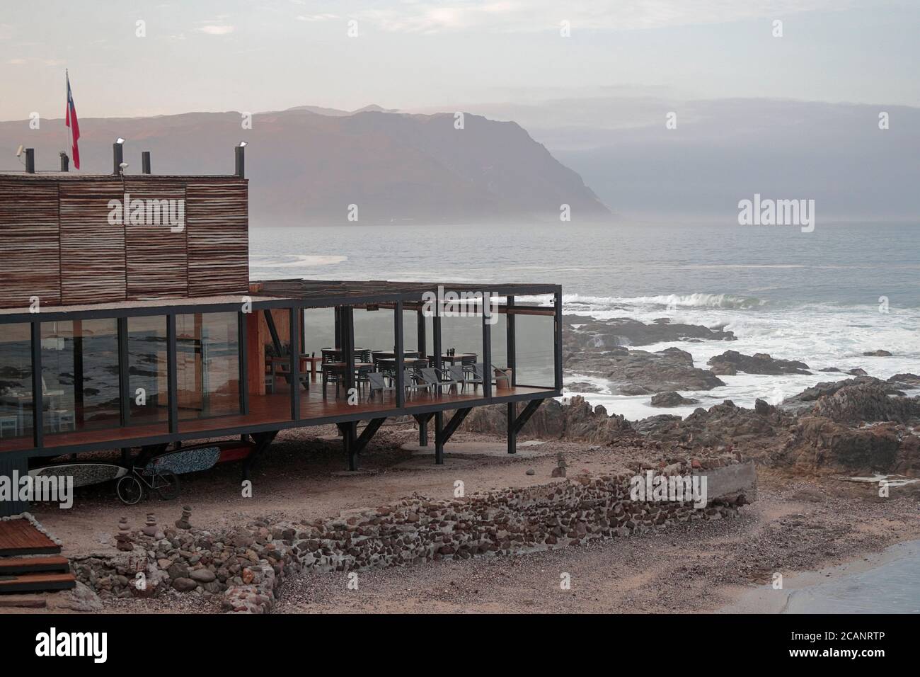 Apacheta Hotel, in der Nähe von Arica, Nordchile 16. Okt. 2017 Stockfoto