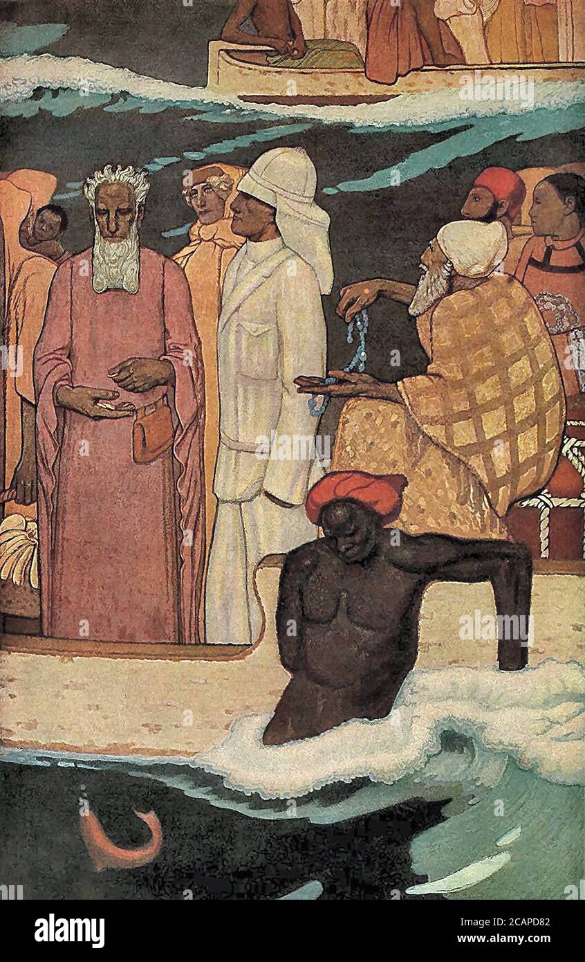 Erler Fritz - Titel unbekannt - Deutsche Schule - 19. Jahrhundert Stockfoto