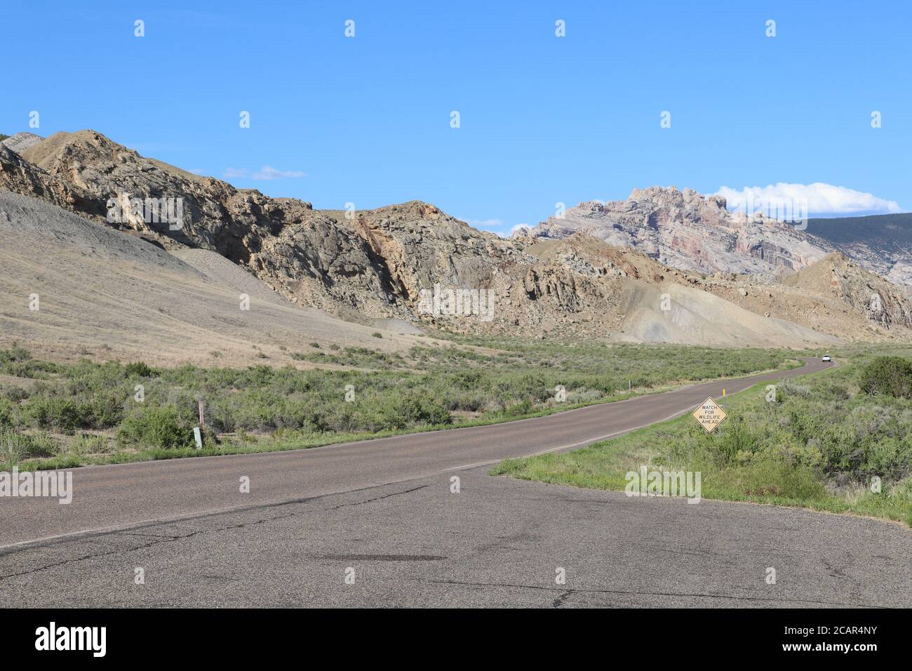 Blick auf die Berge im Dinosaur National Park, Utah USA von Joe C. Stockfoto