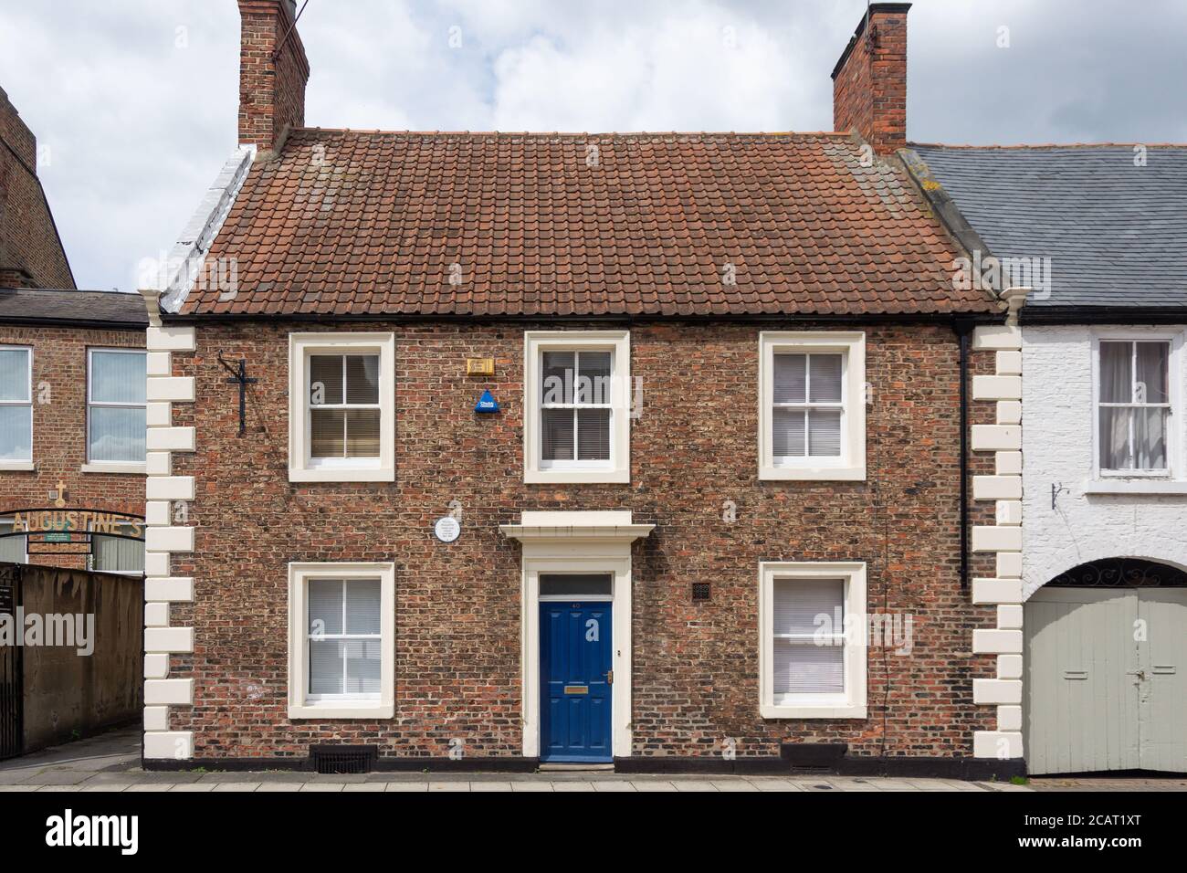 Period Cottage, Coniscliffe Road, Darlington, County Durham, England, Vereinigtes Königreich Stockfoto