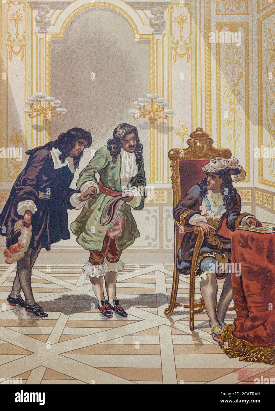 Drawing louis xiv Fotos und Bildmaterial in hoher Auflösung Alamy