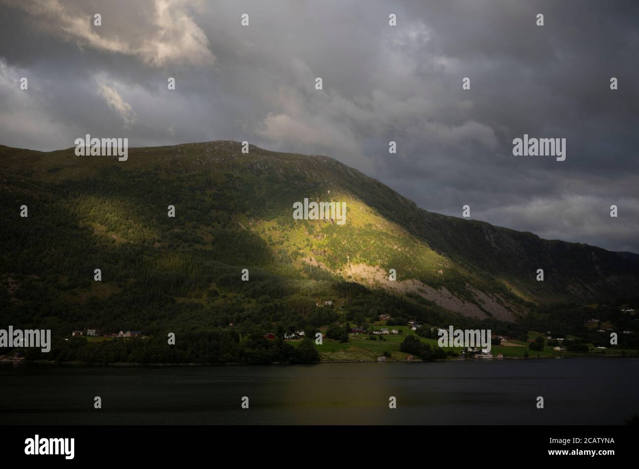 Norwegen Urlaubsziel, Stad, Natur, norwegische Natur, Stockfoto