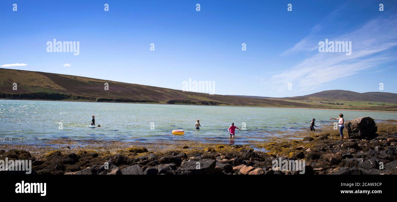 Bay of Myre, Orkney Islands, Schottland, Großbritannien Stockfoto