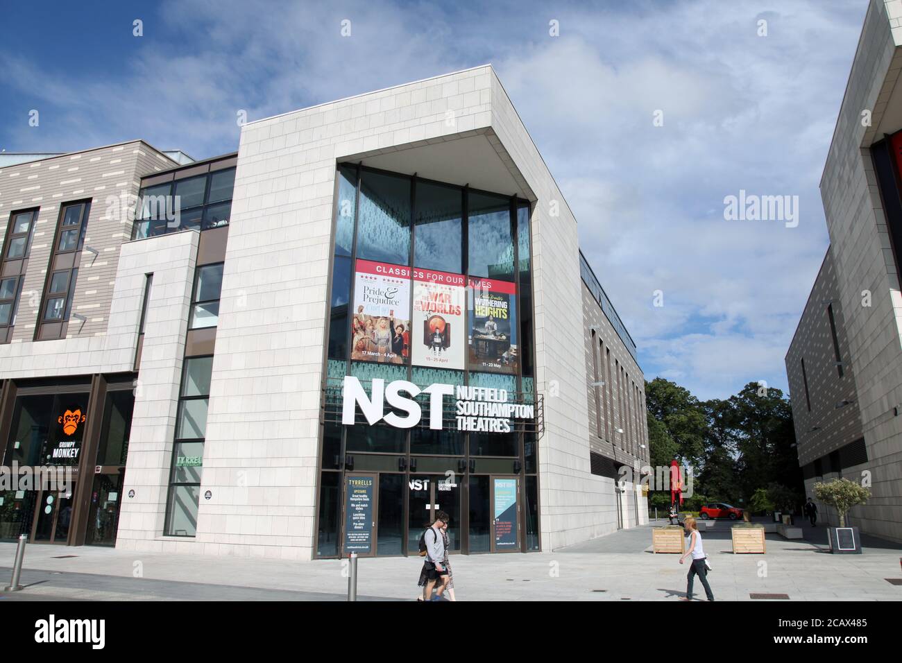 NST Nuffield Southampton Theatre, Above Bar Street, Southampton, England, Großbritannien, August 2020 Stockfoto