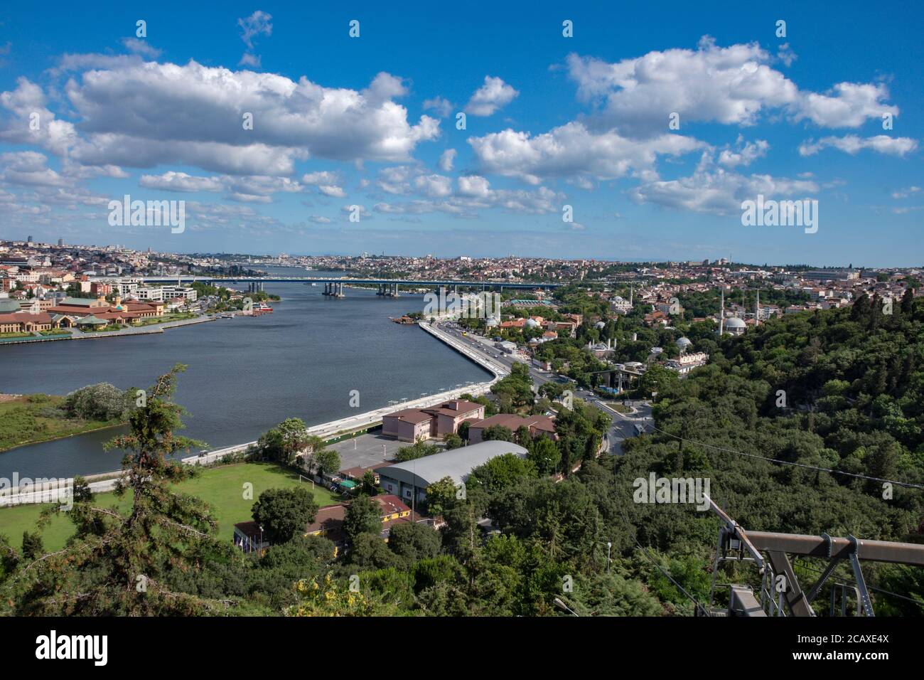 Das Goldene Horn in Istanbul, Türkei Stockfoto