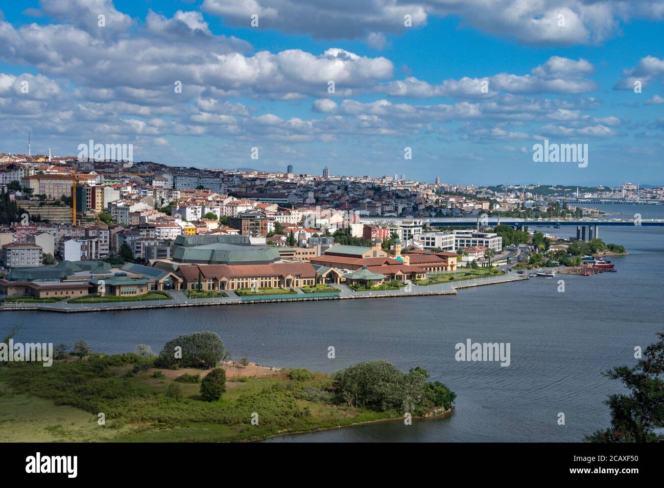 Das Goldene Horn in Istanbul, Türkei Stockfoto