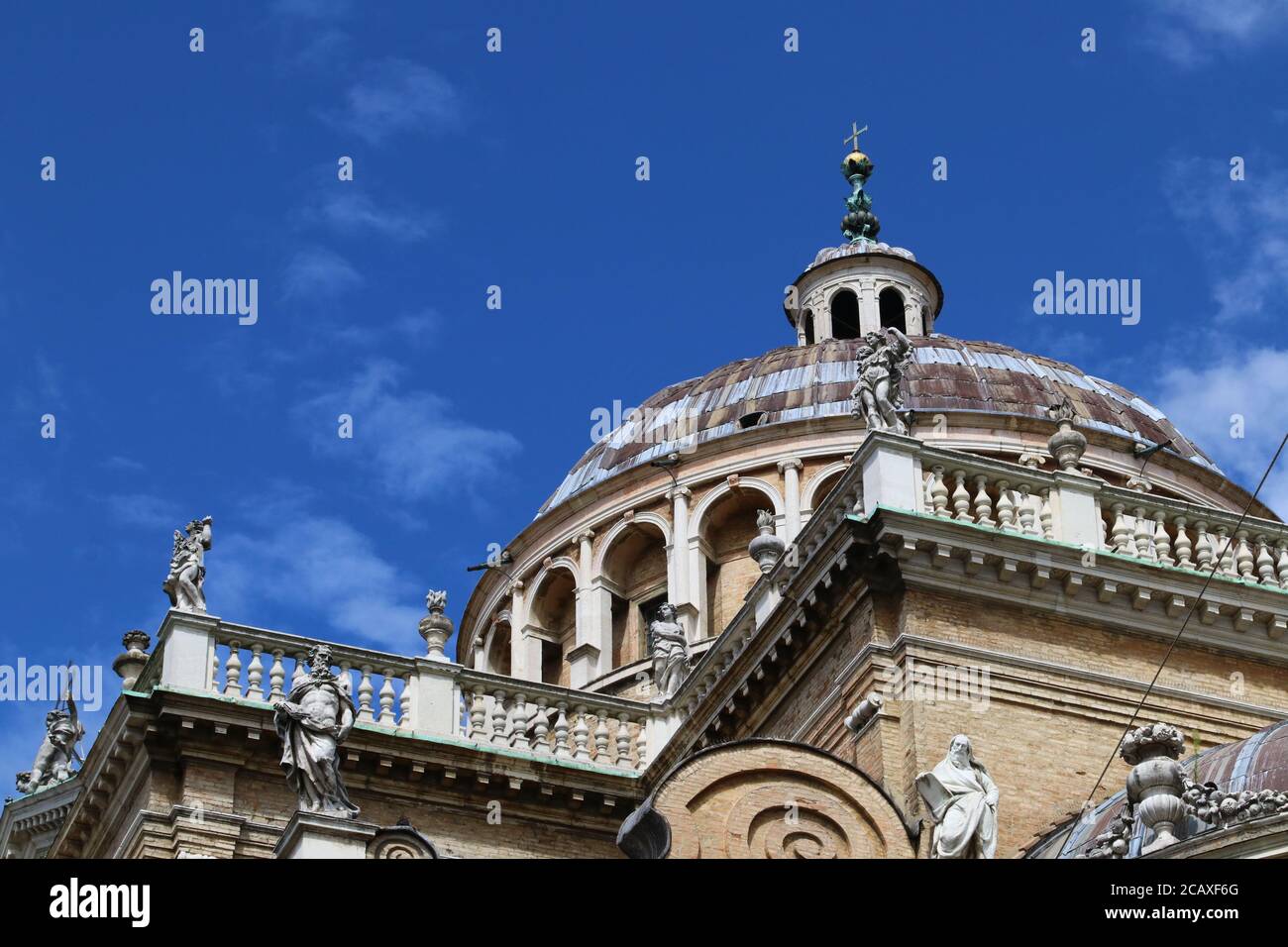 Parma, Emilia Romagna, Italien, Detail der Kirche von Steccata, historischer touristischer Ort Stockfoto