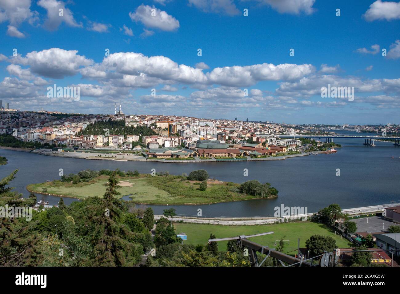 Das Goldene Horn in Istanbul, Türkei Stockfoto