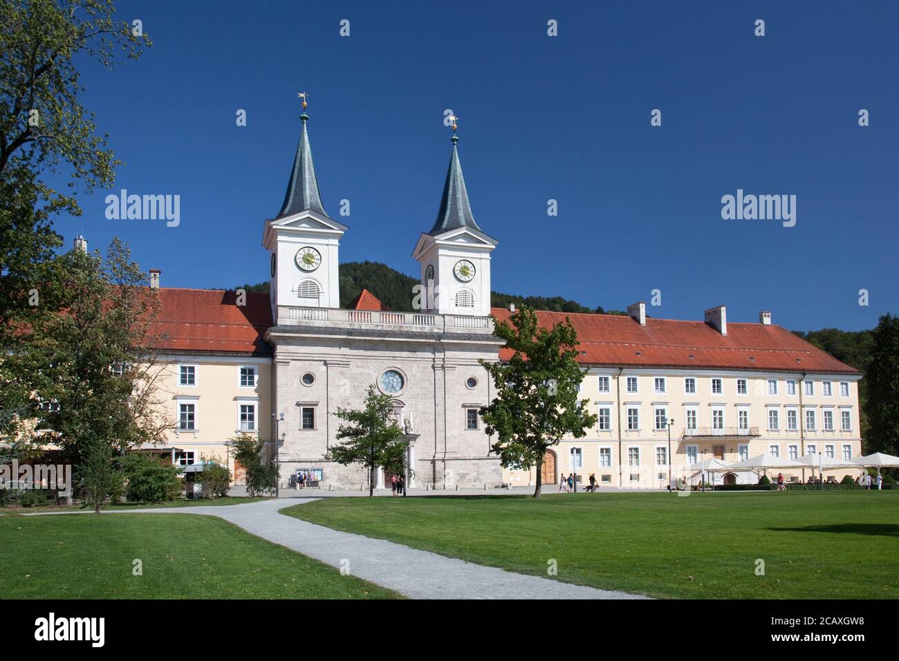 Geographie / Reisen, Deutschland, Bayern, Tegernsee, Ducal Bayerisches Brauhaus im Kloster Tegernsee i, Additional-Rights-Clearance-Info-not-available Stockfoto