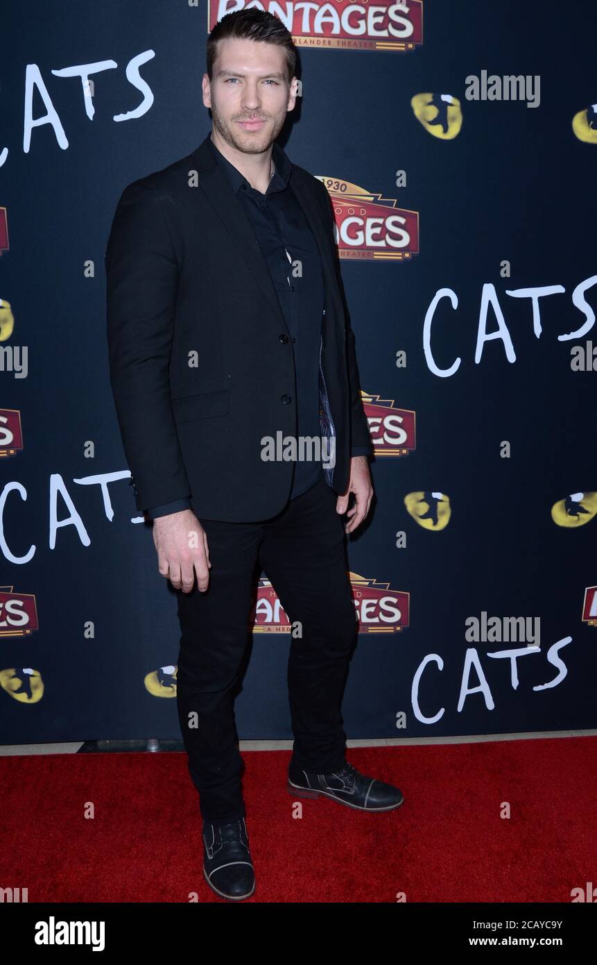 LOS ANGELES - FEB 27: Jesse Kove bei der "Cats" Theatereröffnung im Pantages Theater am 27. Februar 2019 in Los Angeles, CA Stockfoto