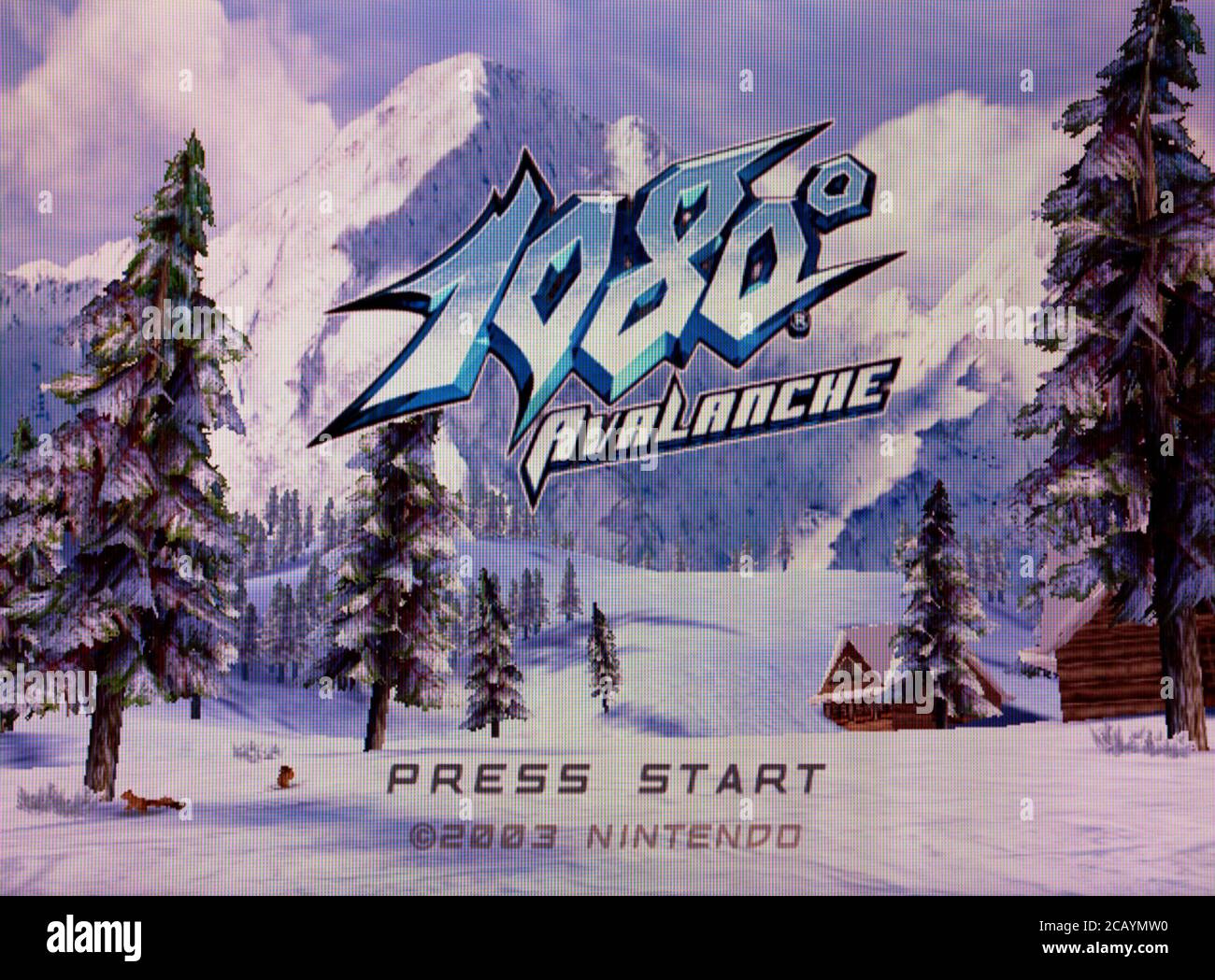 1080 Avalanche - Nintendo Gamecube Videospiel - nur für redaktionelle Verwendung Stockfoto