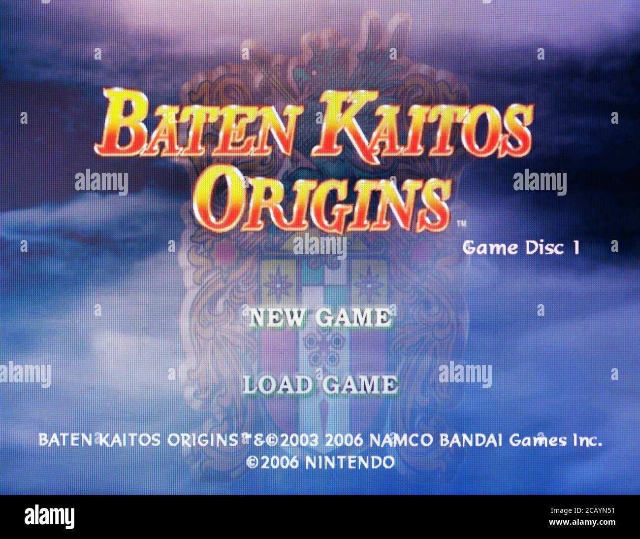 Baten Kaitos Origins - Nintendo Gamecube Videospiel - nur zur redaktionellen Verwendung Stockfoto