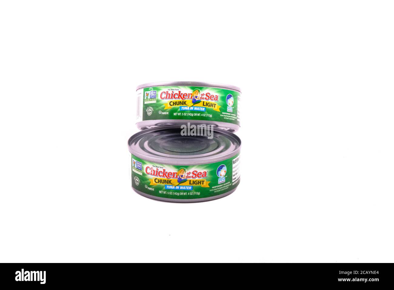 Huhn des Meeres Thunfisch Stockfoto