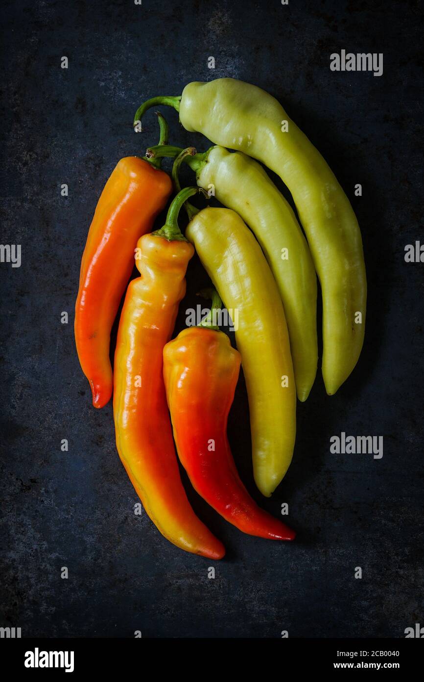 Bananenpfeffer Stockfoto