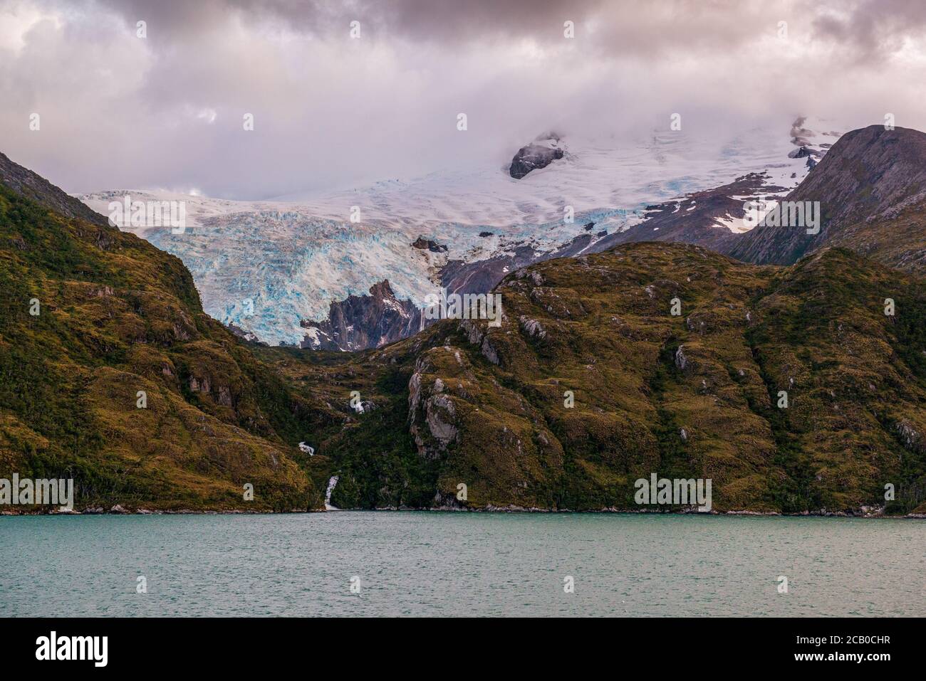 Glacier Alley, Beagle Channel, Tierra del Fuego Archipel, Südamerika Stockfoto