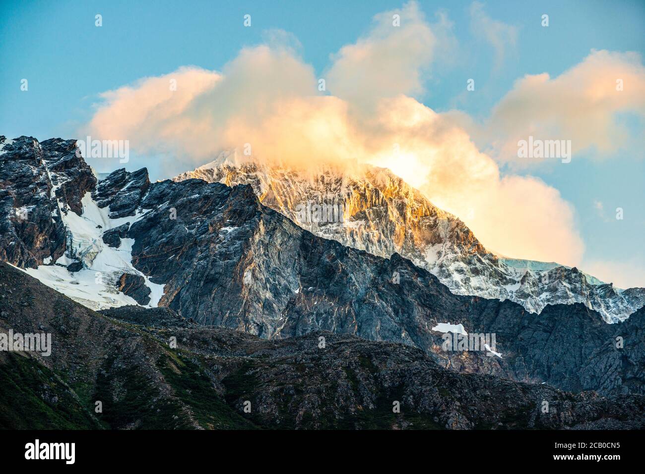 Glacier Alley, Beagle Channel, Tierra del Fuego Archipel, Südamerika Stockfoto