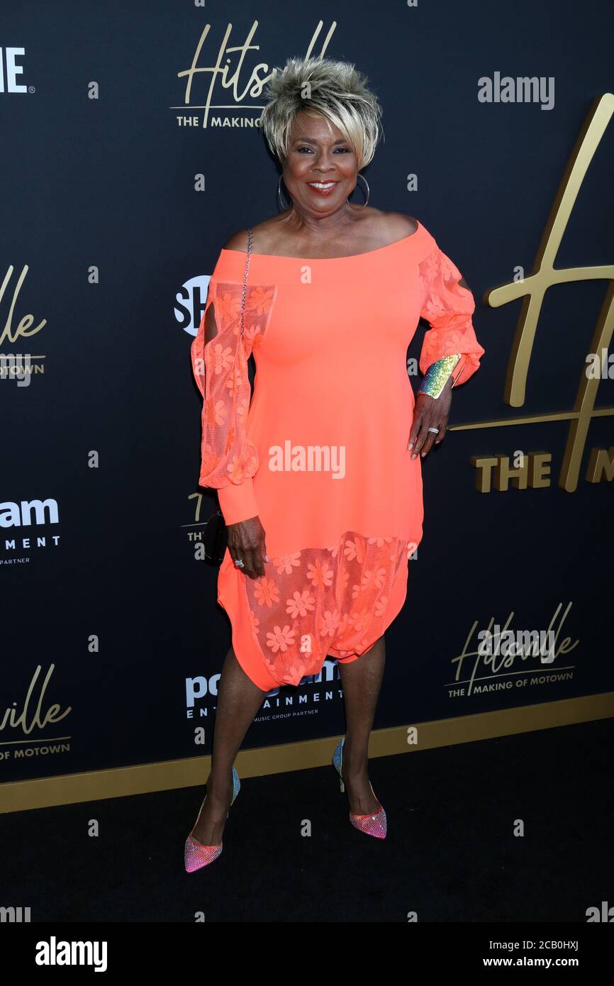 LOS ANGELES - 8. AUG: Thelma Houston im 'Hhitsville: The Making of Motown' Premiere im Harmony Gold Theater am 8. August 2019 in Los Angeles, CA Stockfoto