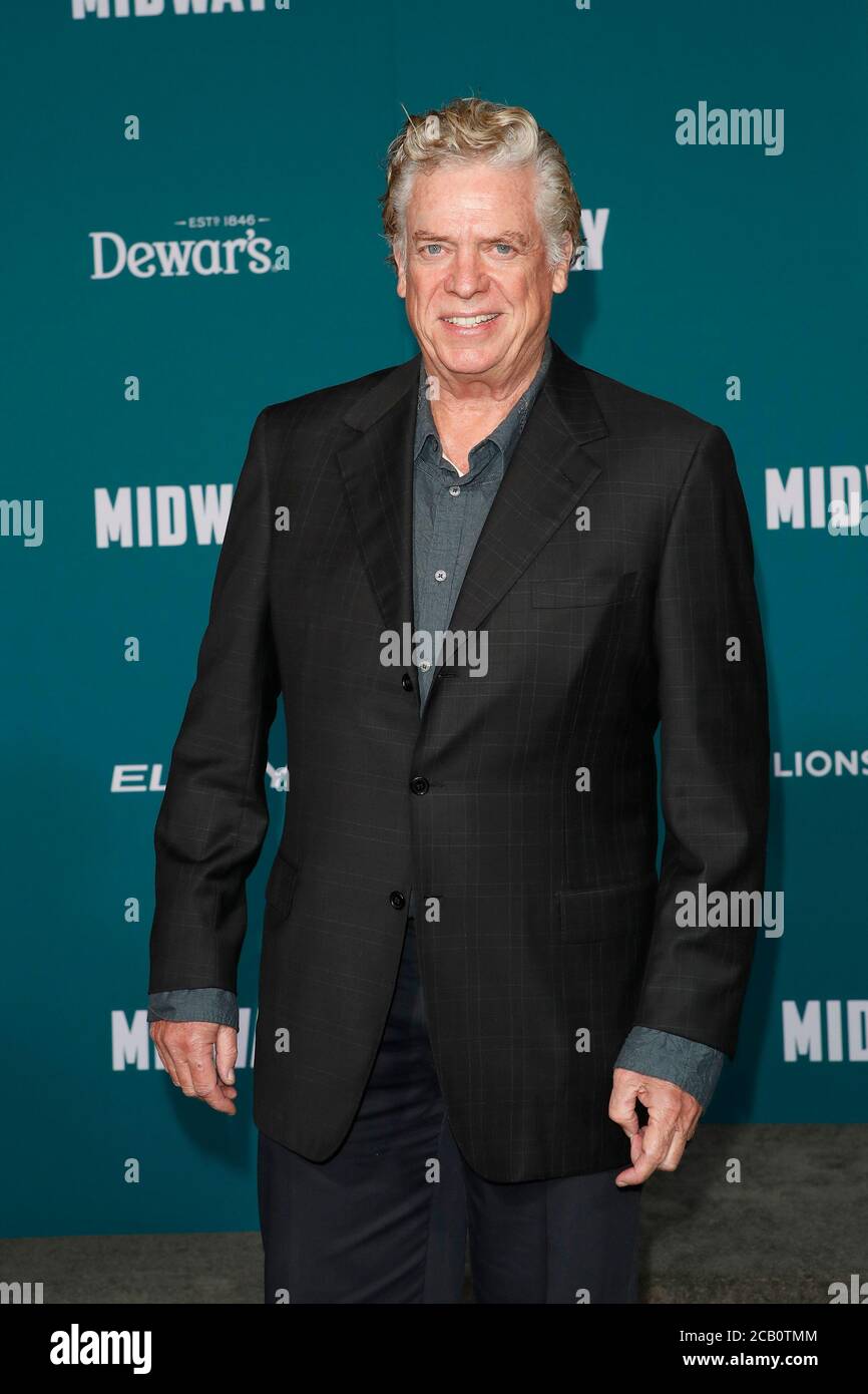 LOS ANGELES - 5. NOVEMBER: Chris McDonald bei der 'Midway' Premiere im Village Theater am 5. November 2019 in Westwood, CA Stockfoto