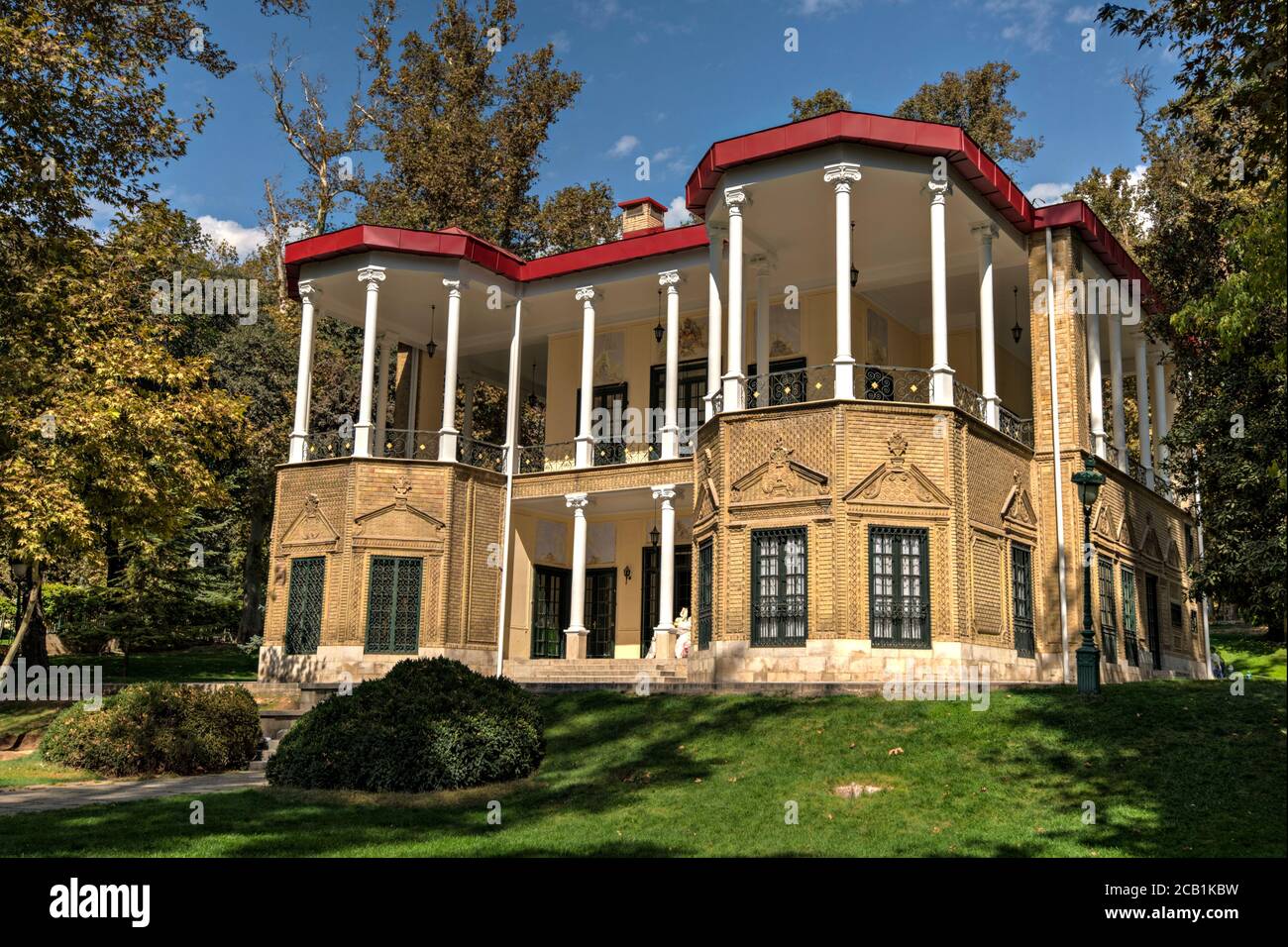 Niavaran Palace Complex, Teheran, Iran Stockfotografie Alamy