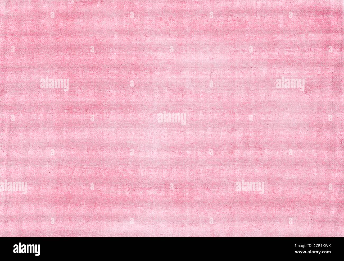 Handgefertigtes, handgezeichnetes Gemälde. Rosa grunge rosa Acryl Gemälde auf Leinwand. Abstrakter Farbtextur Hintergrund. Flache Lay, Overlay, Hintergrund, Grafik. Stockfoto