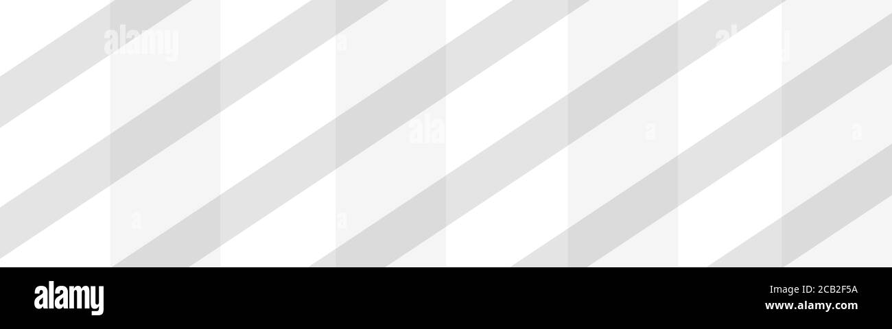Einfaches Hintergrundmuster mit weißen grauen geometrischen Linien, Webdesign-Konzept, kreative Illustration und professionelle Hintergrund abstrakt Stockfoto