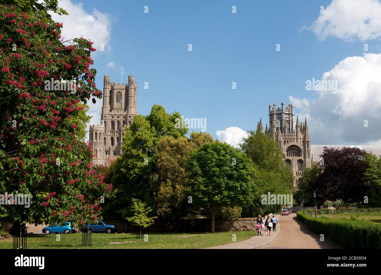 Ely Kathedrale, Ely, Cambridgeshire, England. Stockfoto