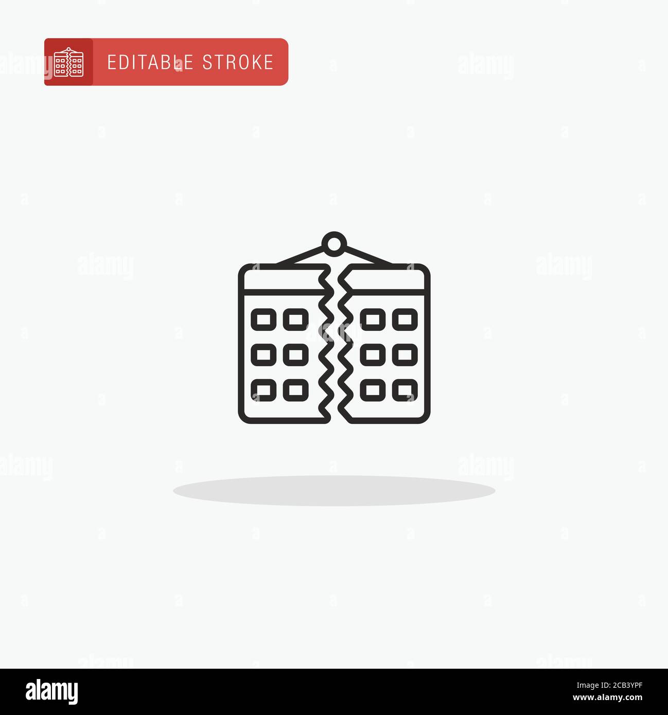 Symbolvektor Fur Kalender Kalendersymbol Fur Die Prasentation Stock Vektorgrafik Alamy